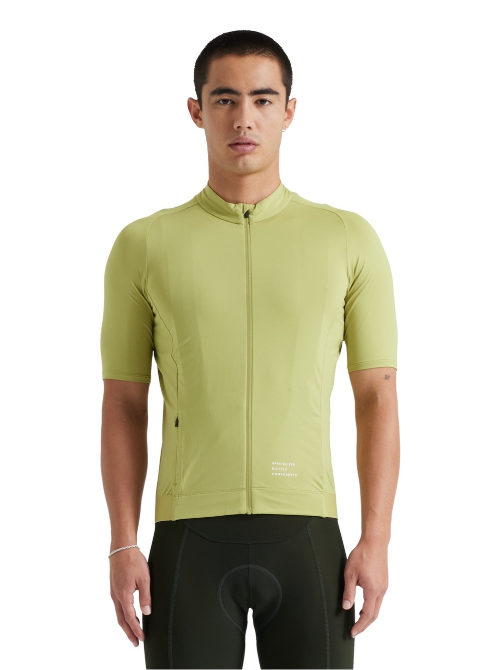 Specialized Men's Olive Green Cycling Jersey